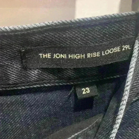 Denim forum The Joni high  rise loose 29L size 23 - Picture 12 of 12